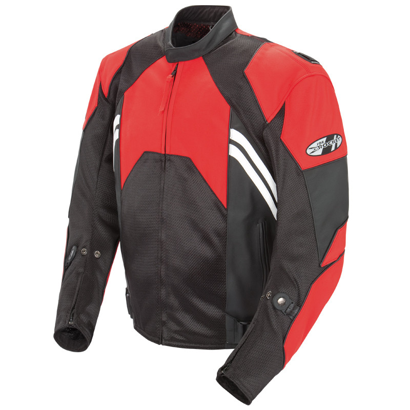 Joe Rocket Velocity Veste de moto en maille pour homme Rouge XXL