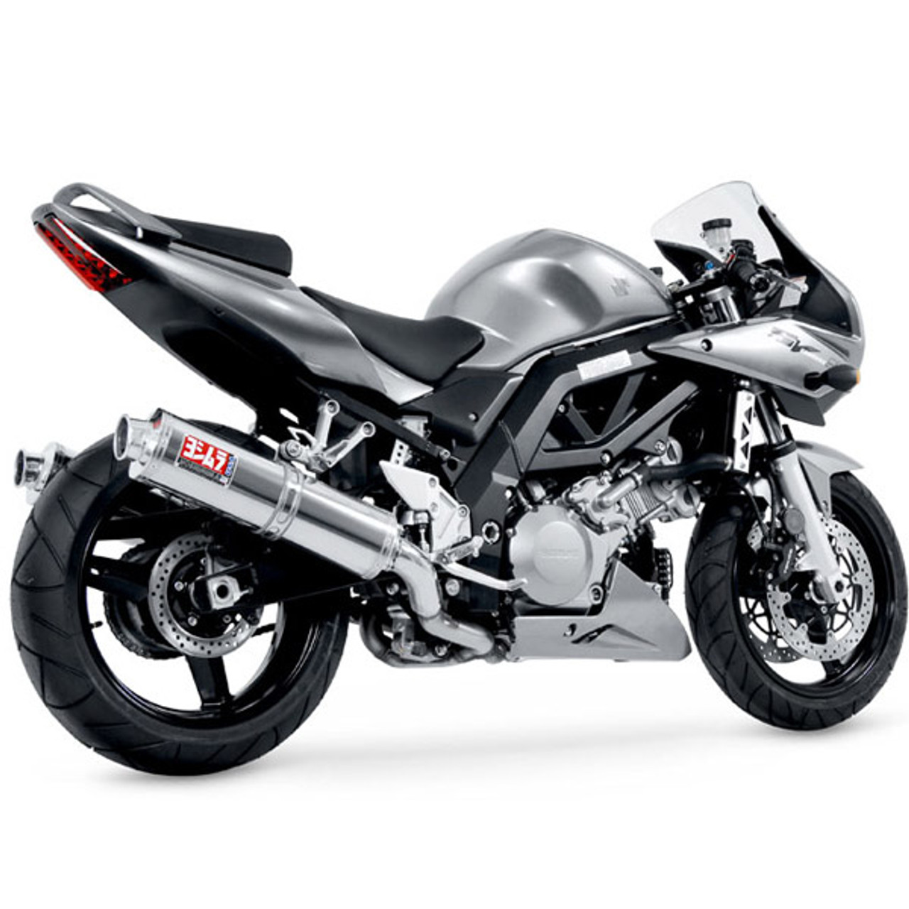 Yoshimura Suzuki SV1000 04-07 Race RS-3 Bolt On Exhaust SS-AL Dual