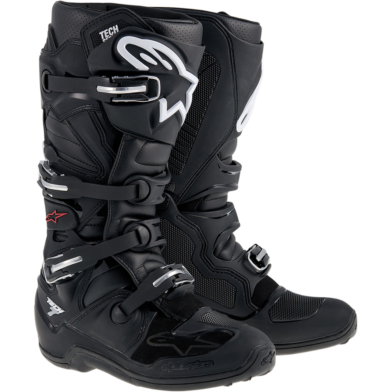 Alpinestars Tech 7 バイクブーツ ブラック/ターコイズ　US9 Alpinestars Tech 7 Boots | JPCycles.com