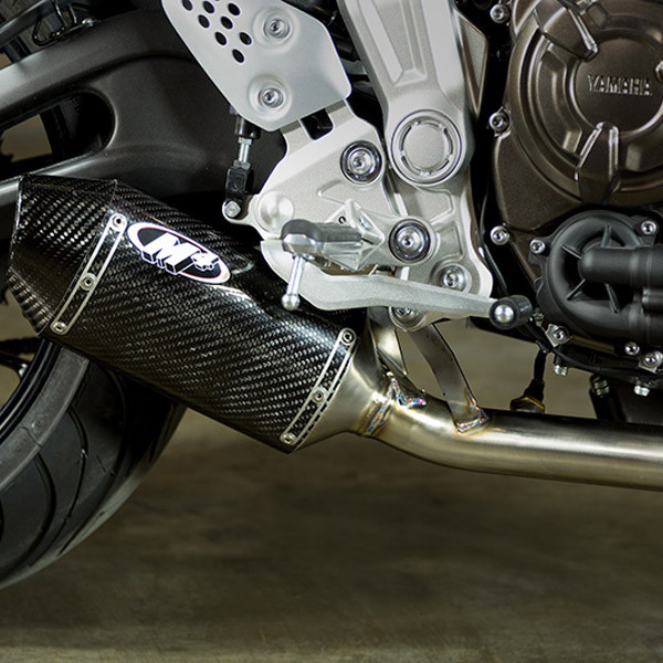 2015-2020 Yamaha FZ-07 / MT-07 / XSR700 M4 Carbon Fiber Slip On