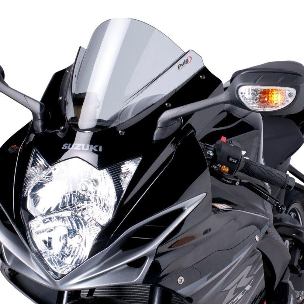 SUZUKI GSR750Puigスクリーンカウル Puig Z Racing Windscreen Suzuki GSXR 600 / GSXR 750 2011-2026