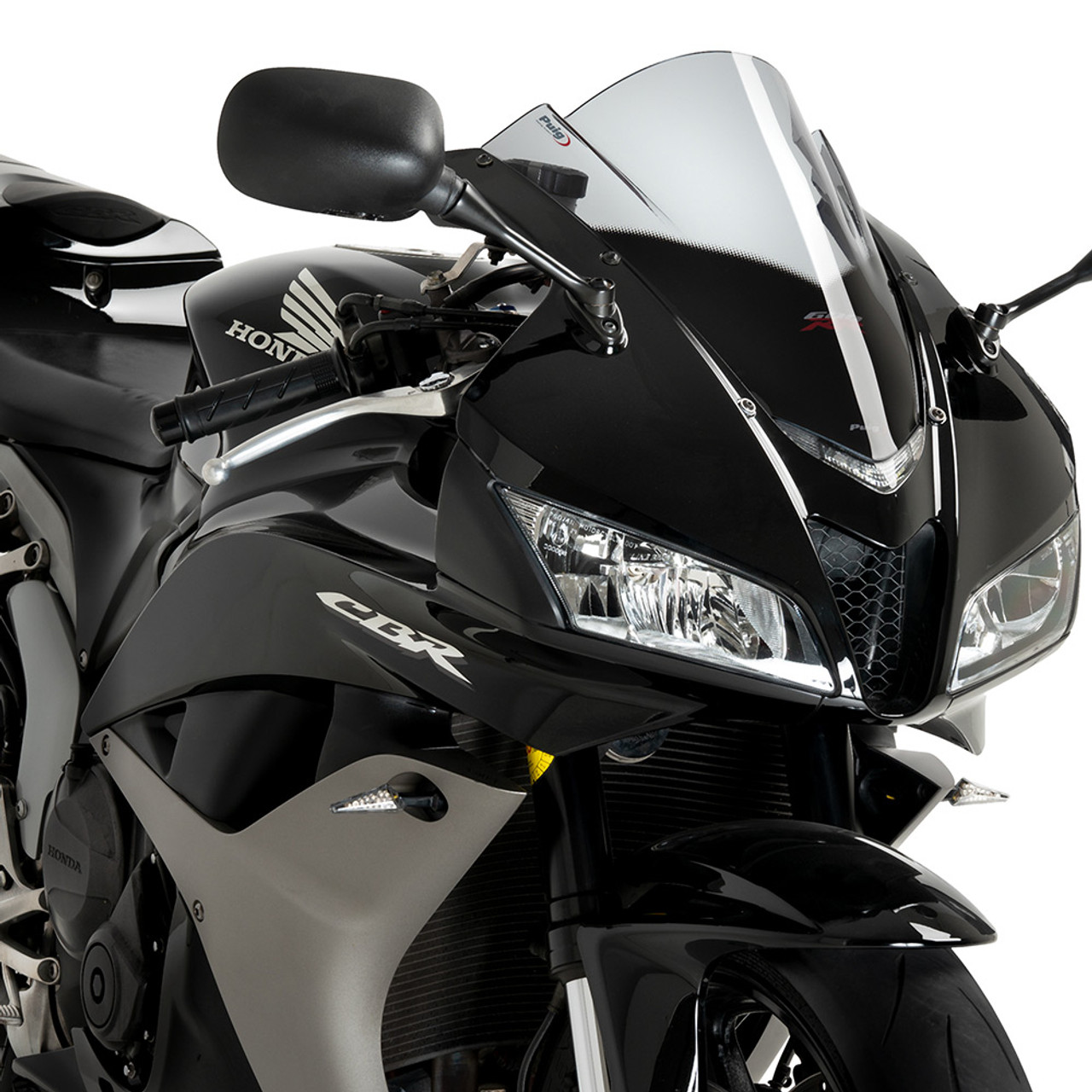 CBR600RR '07-12 Puig レーシングスクリーン ダークスモーク Puig Racing Windscreen Honda CBR600RR 2007-2012