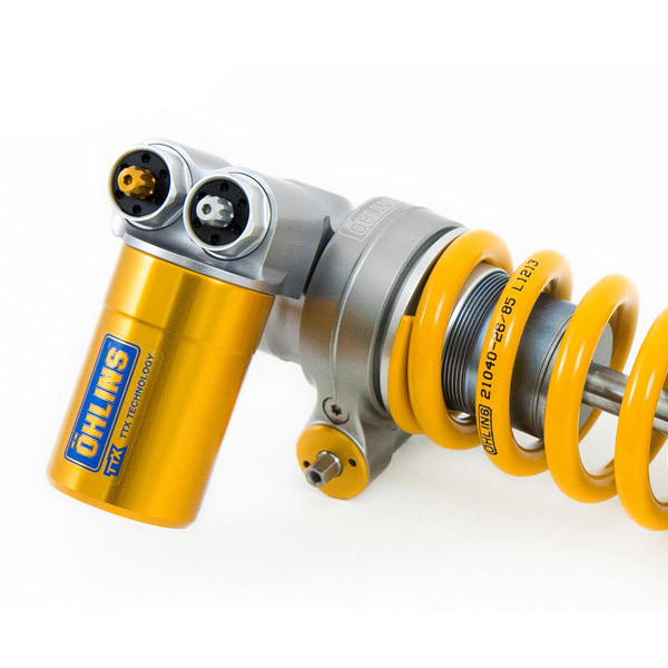 Öhlins ショックアブソーバー シルバー/イエロー スズキ　GSR600用 Ohlins Suzuki GSXR 600 2011-2026 T36PR1C1LB TTX GP Shock