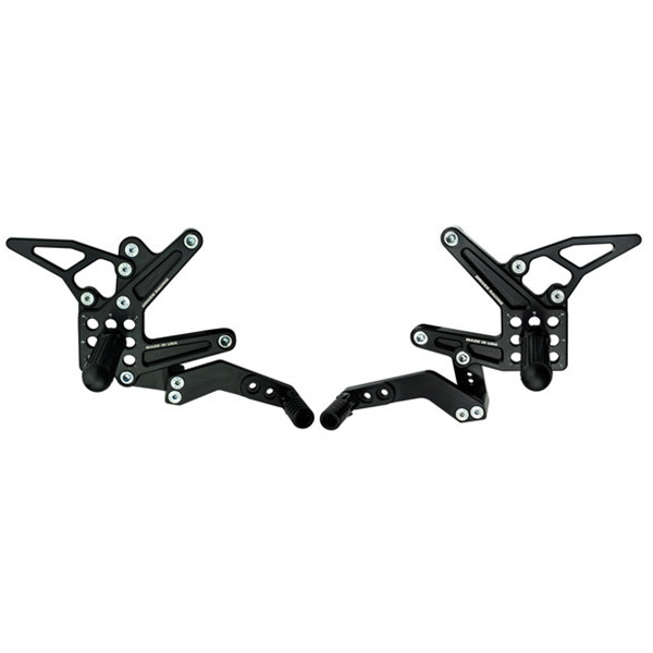 Driven TT Rearsets Honda CBR500R 13-15 - Sportbike Track Gear