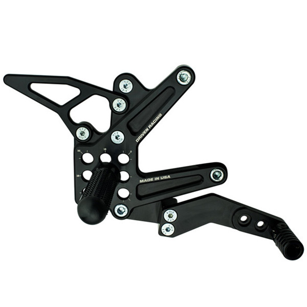 Driven TT Rearsets Honda CBR500R 1315 Sportbike Track Gear