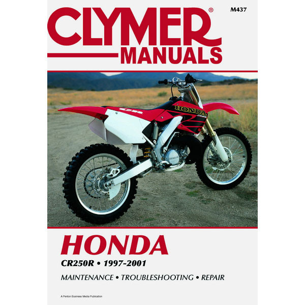 Clymer Honda CR250R 97-01 Service Manual - Sportbike Track Gear