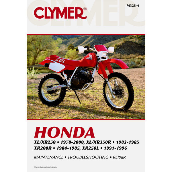 Clymer Honda XR200R 84-85 Service Manual - Sportbike Track Gear