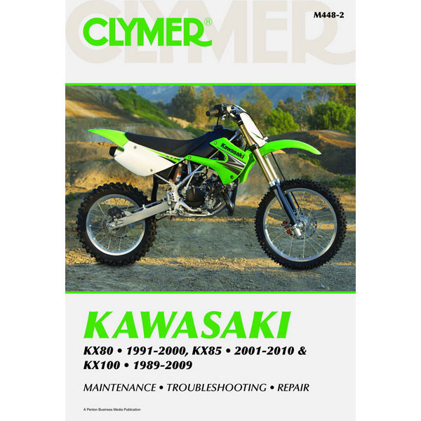 Clymer Kawasaki KX80 91-00 Service Manual - Sportbike Track Gear