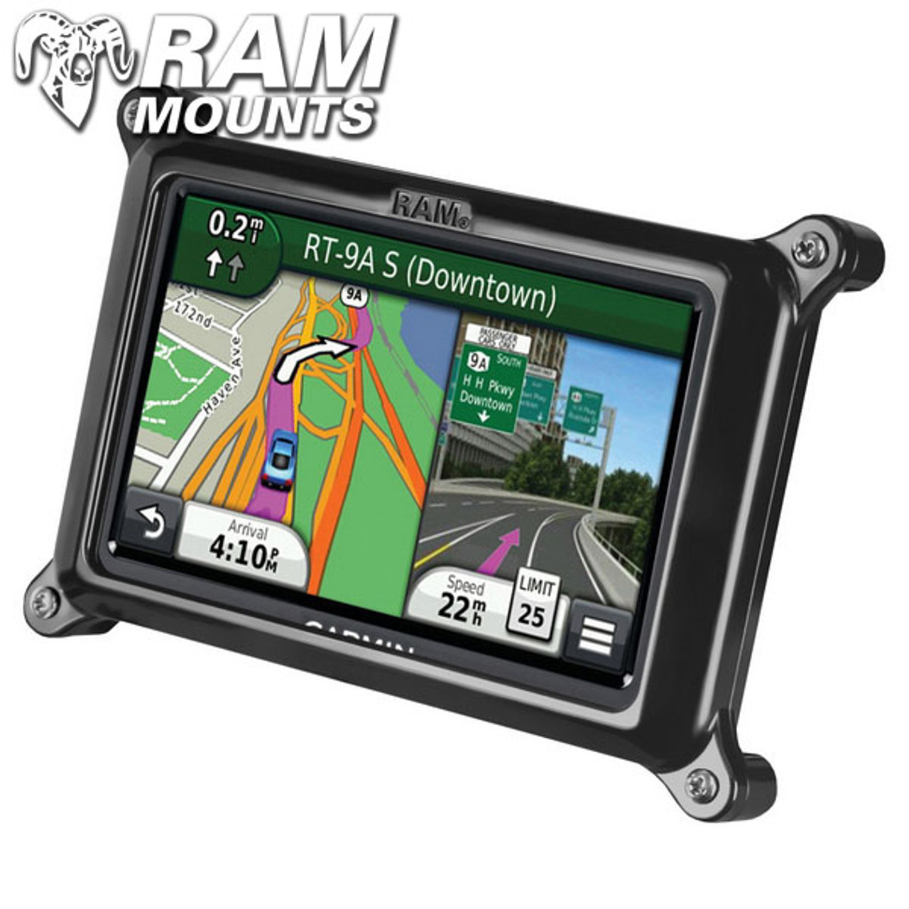 Ram Mounts Case The Garmin W, WT, T Series / Models - Sportbike Track Gear