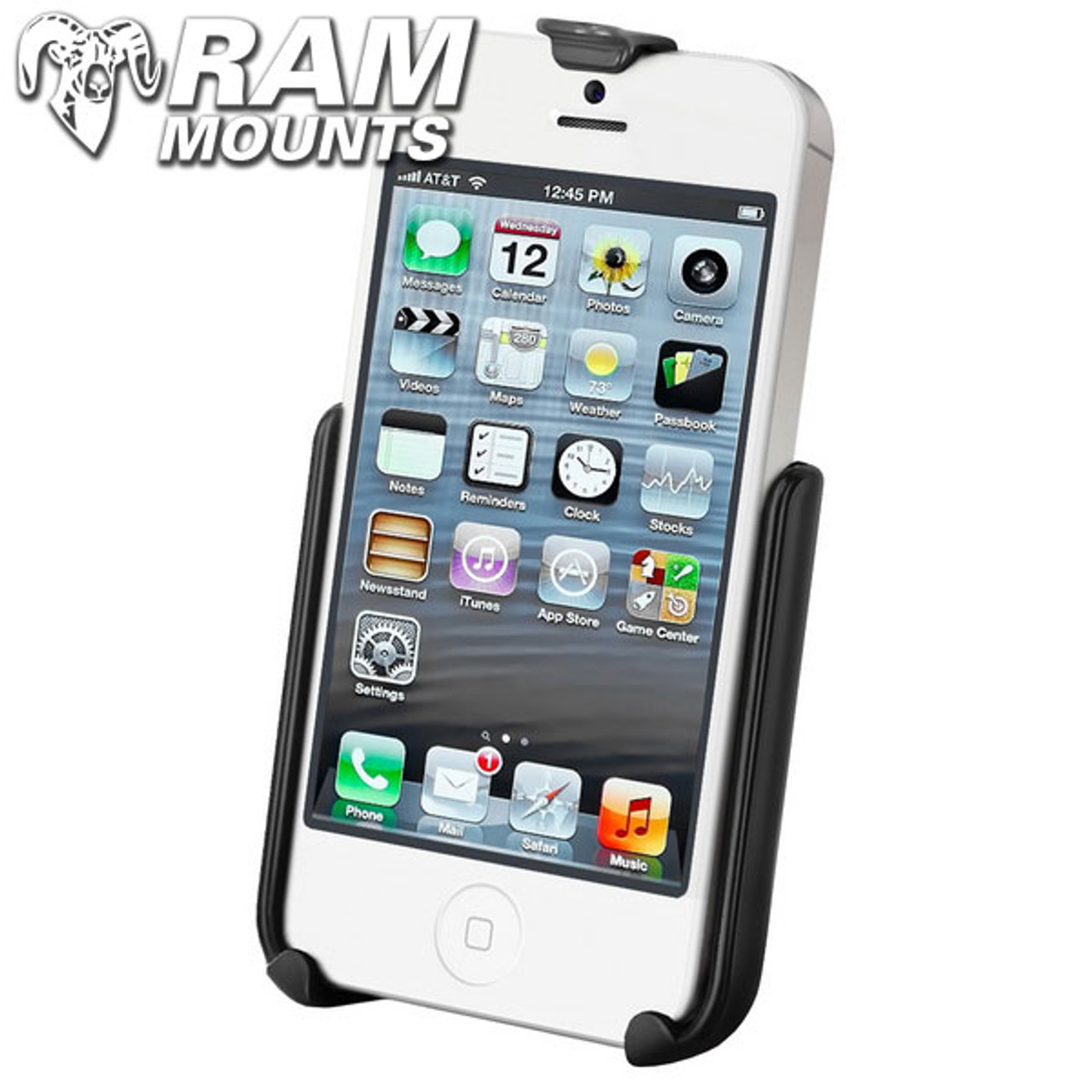 Ram Mounts Model Specific Cradle For The Apple Iphone 5 Iphone 5s Without Case Skin Or Sleeve Sportbike Track Gear