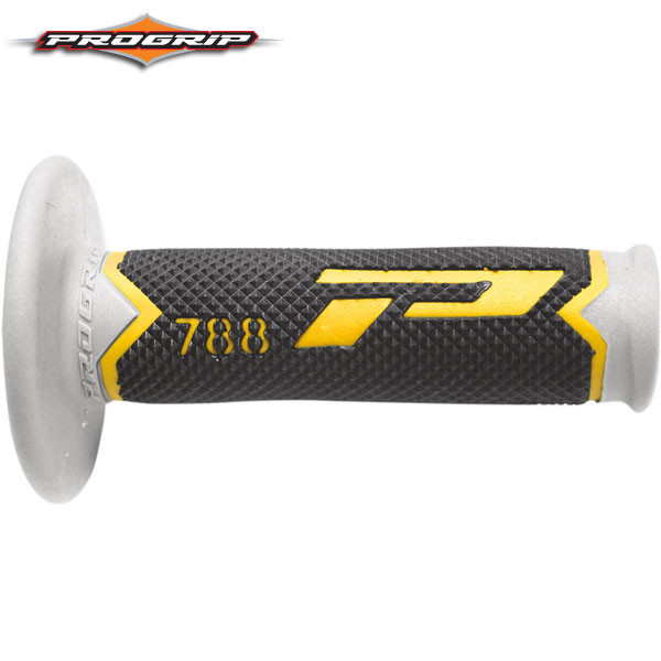 ProGrip 788 Cross Triple Density Grips Yellow/Grey/Black