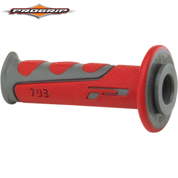 オーダー ProGrip 793 Grips Grey/Red - Sportbike Track Gear