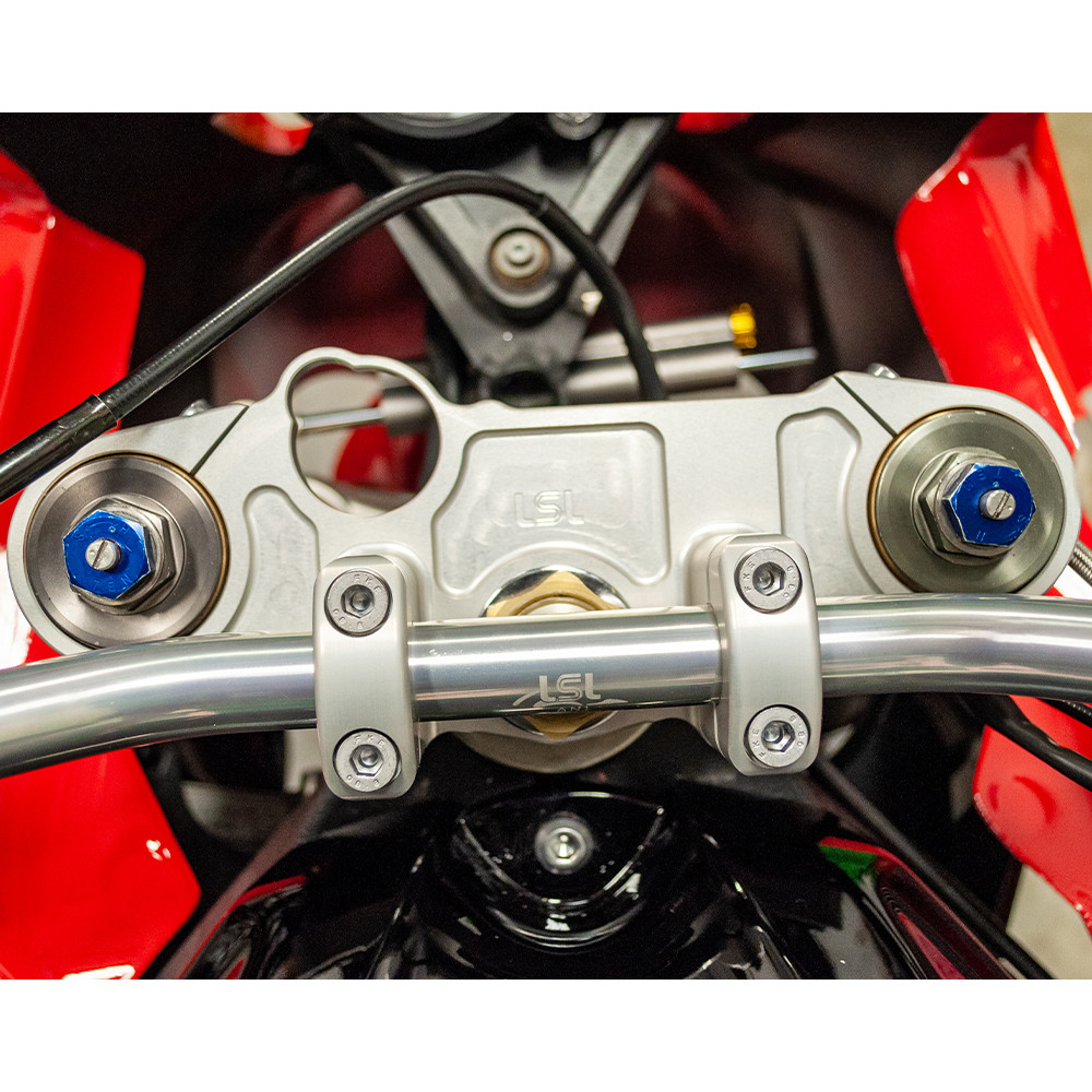 ABM Suzuki GSXR600/750 200610 Handlebar Riser Kit Sportbike Track Gear