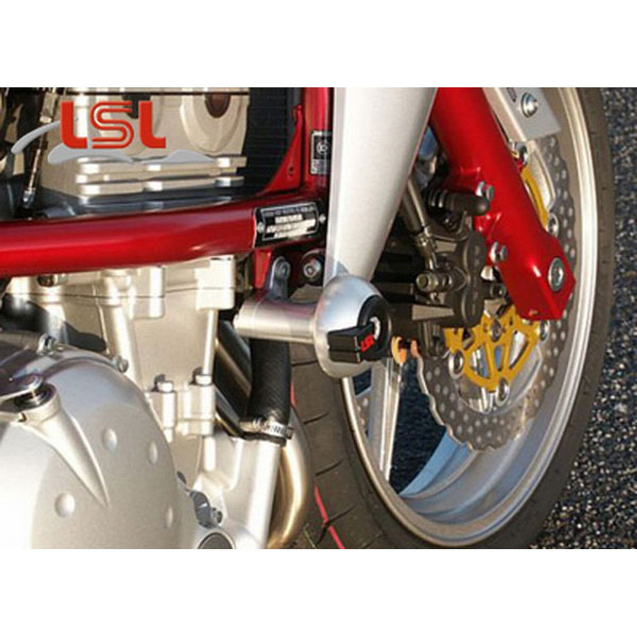 LSL Kawasaki Versys 650 0809 Frame Slider Kit Sportbike Track Gear