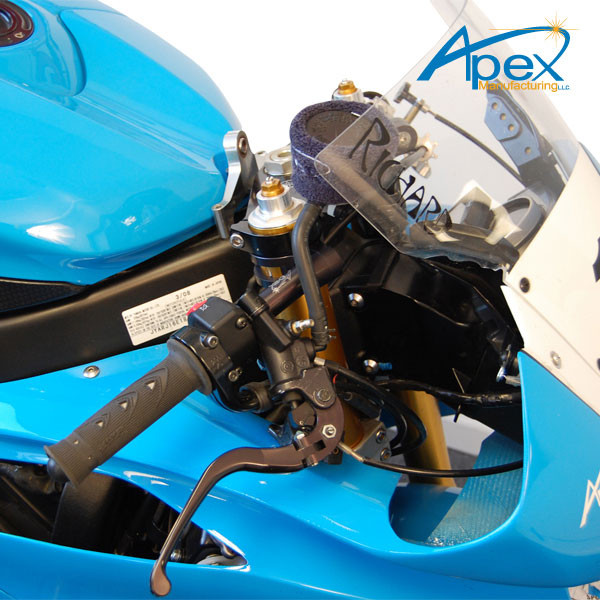 Apex Adjustable 50mm Clip Ons - Sportbike Track Gear
