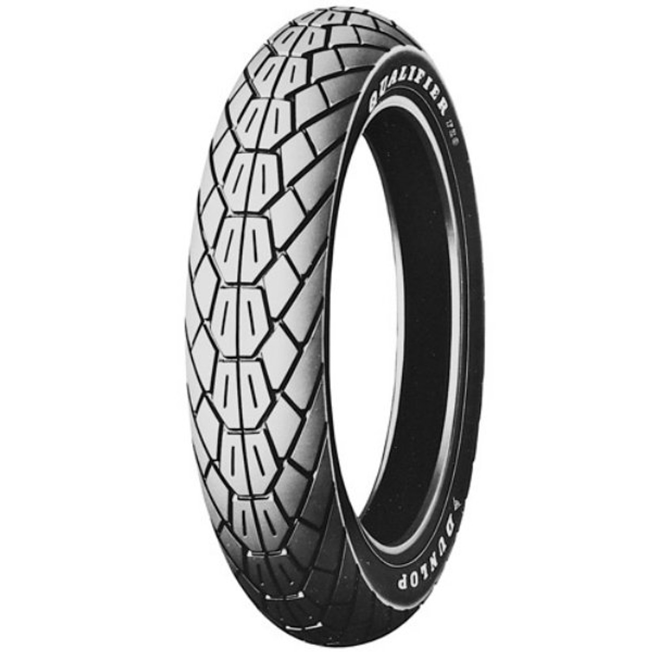 Yamaha VMX12 Vmax 88-07 Dunlop F20 White Letter Front Tire