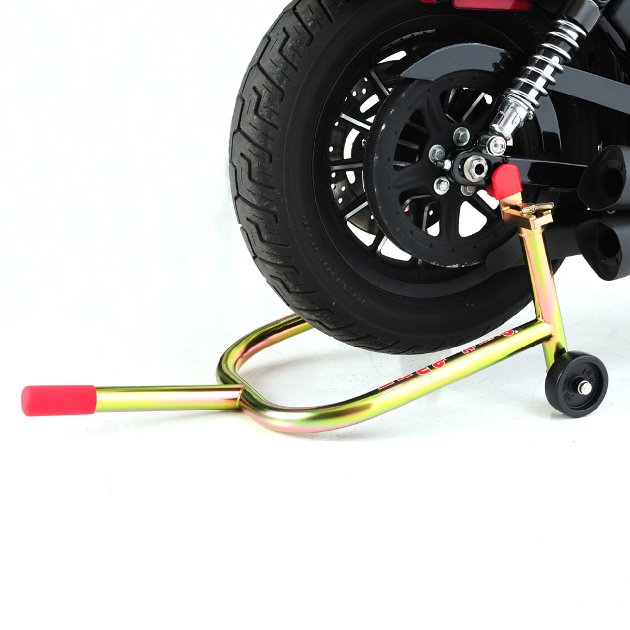 spool motorcycle stand