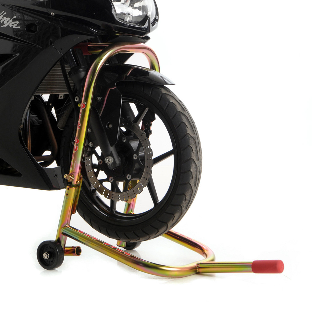 Pit Bull Hybrid Headlift Motorcycle Front Stand - Sportbike Track Gear