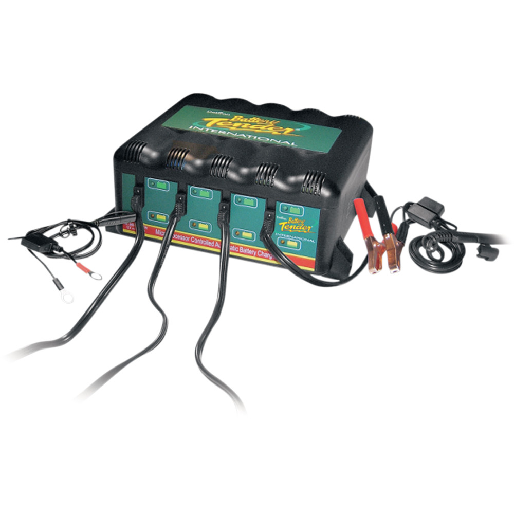 Battery Tender 12 Volt with 4 Outlets Sportbike Track Gear