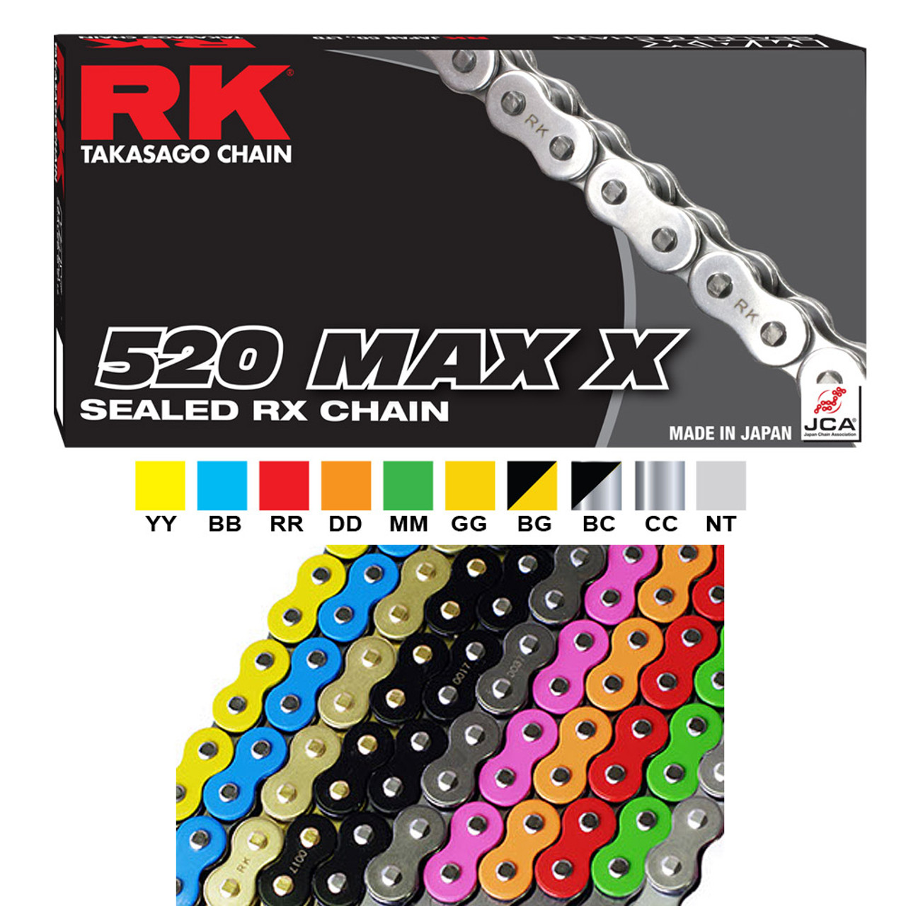 ザキヤマ Driven 520 Chain and Sprocket Kit Yamaha FZ-07 / MT-07 2015-2025