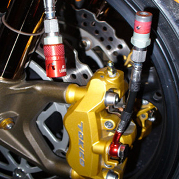 セイ Spiegler Brake Quick Disconnect Dry Brake Socket Banjo - Sportbike