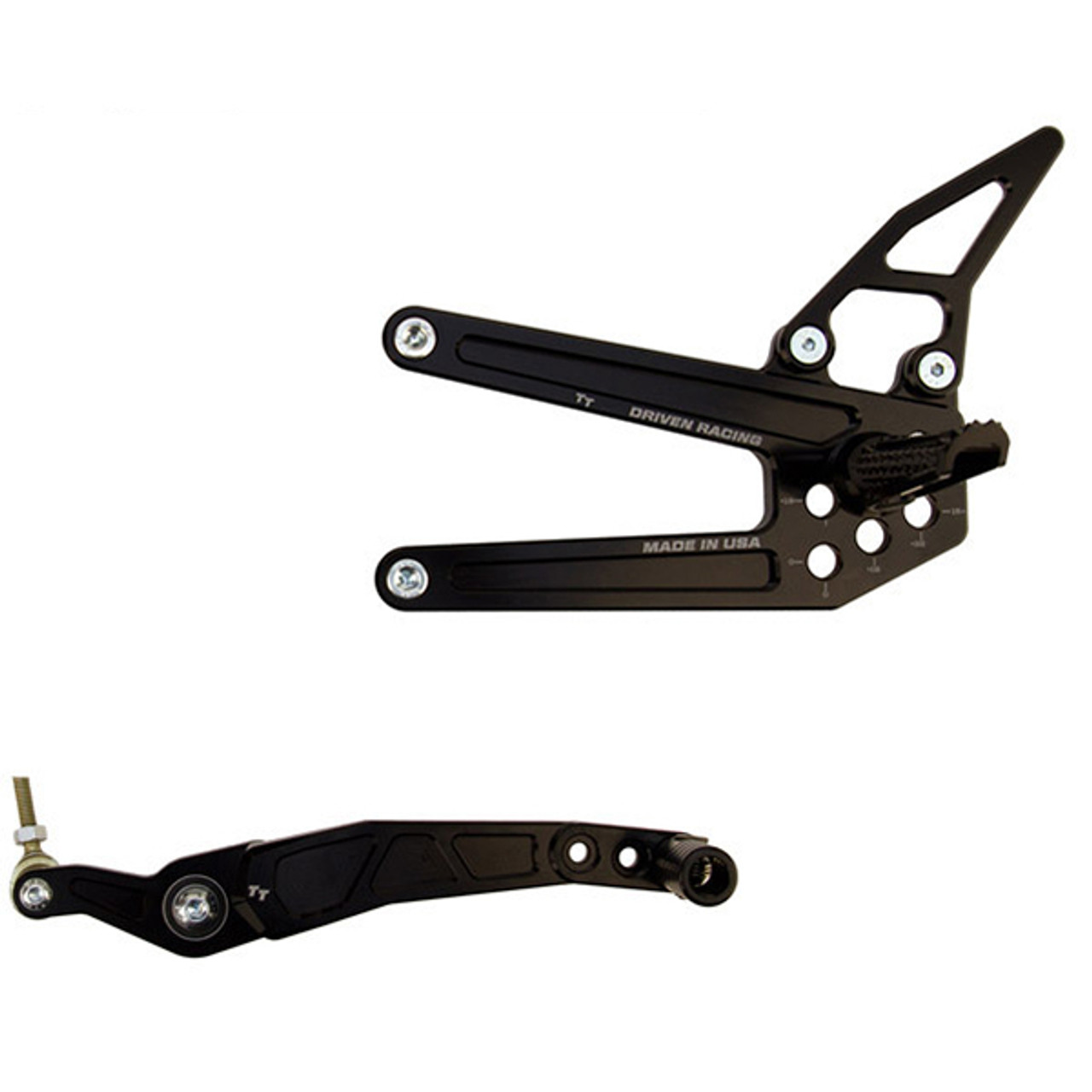 Driven TT Rearsets Yamaha R6 20062016