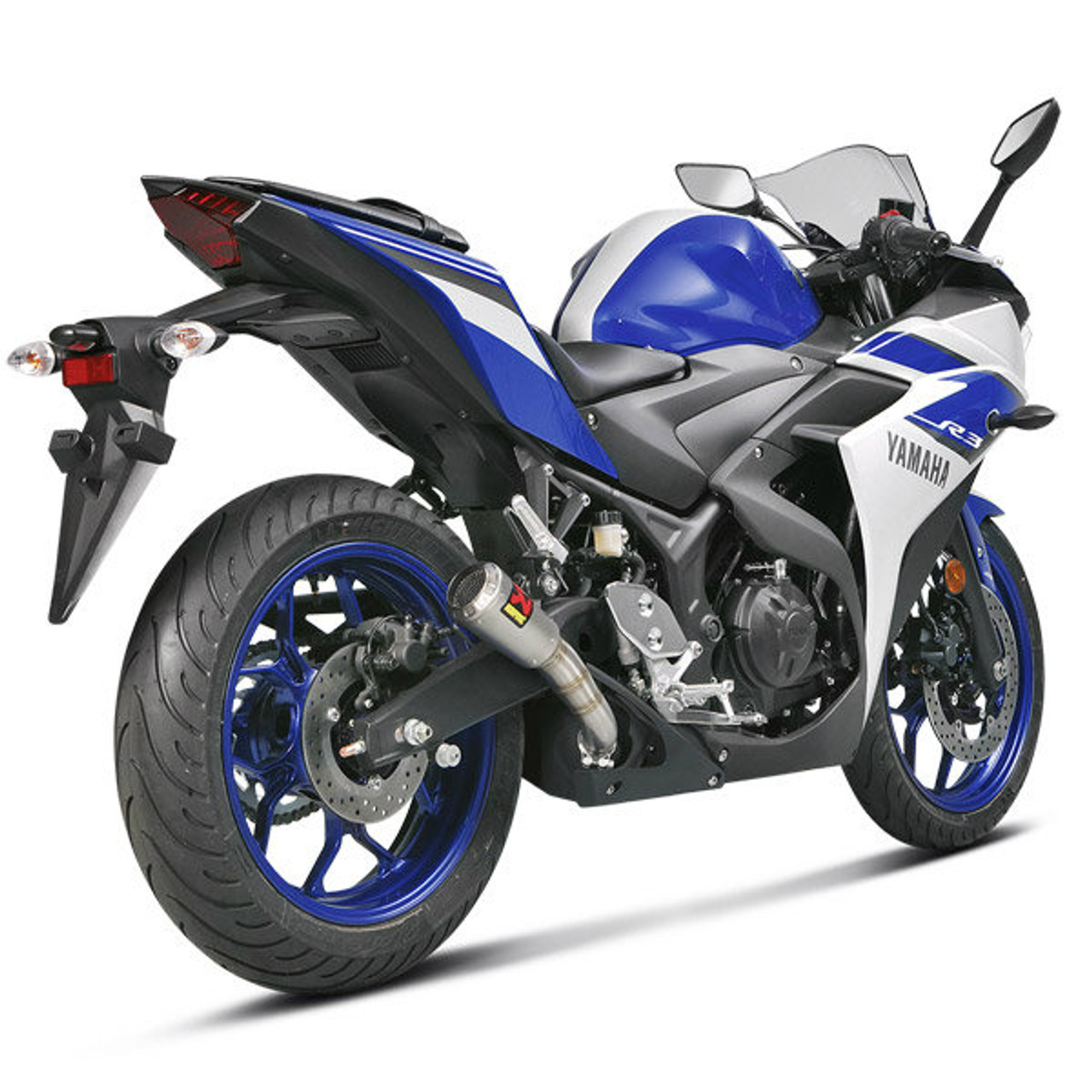 Akrapovic Yamaha R3 20152021 Stainless Steel Slip On Exhaust Yamaha Slip On Exhaust