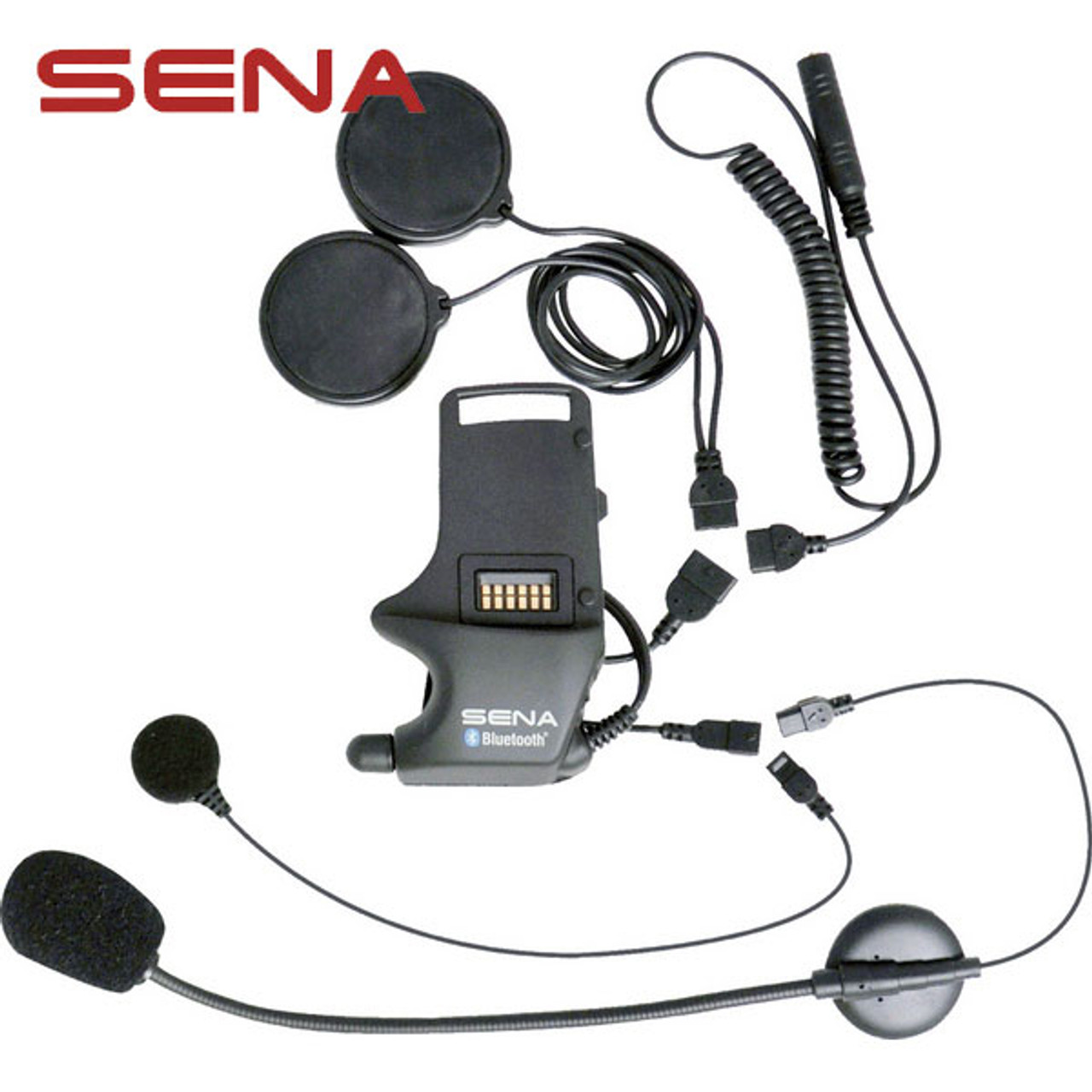 Sena SMH-10 Helmet Clamp Kit-For Speakers & Earbuds attachable Boom & Wired  Mic