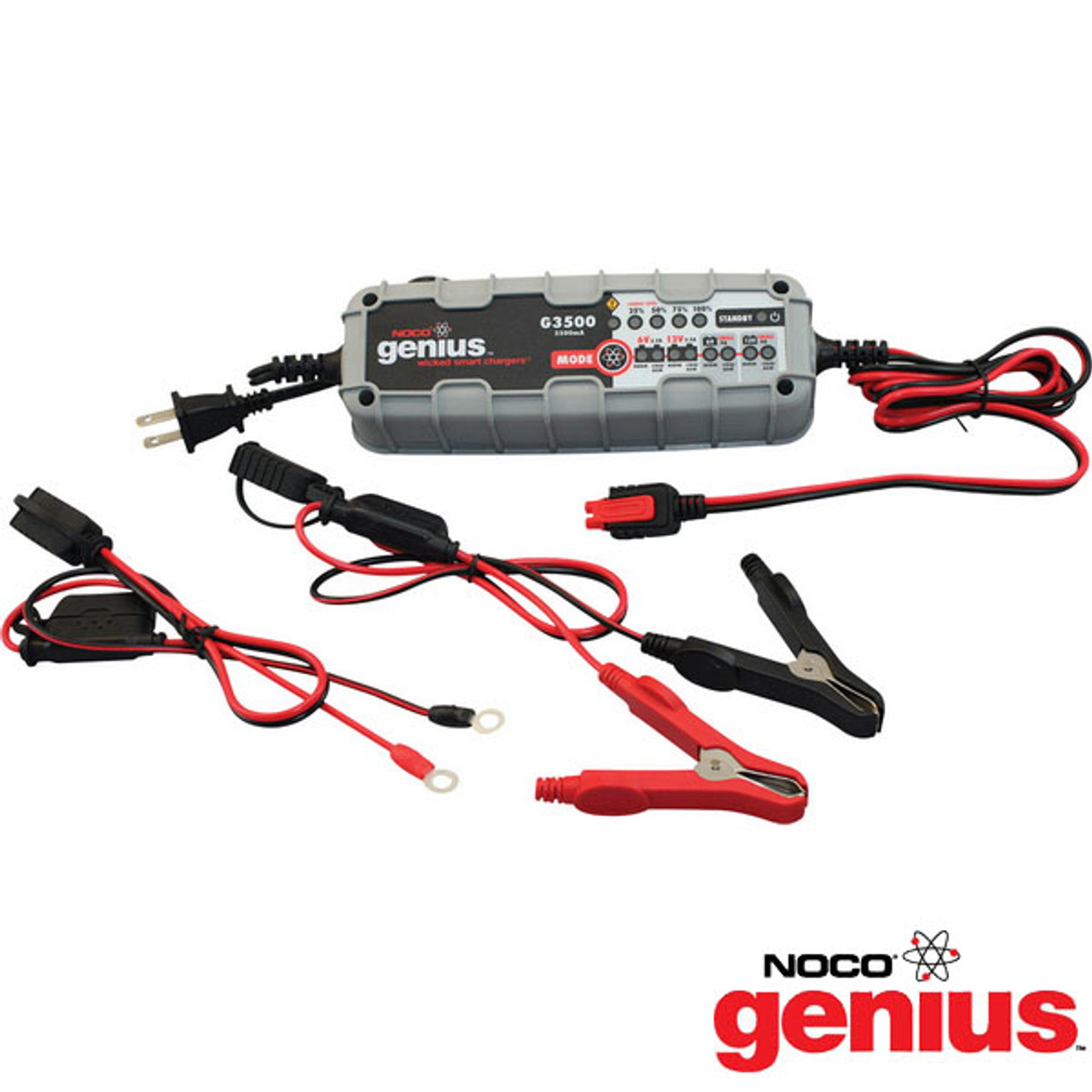 Noco Genius G3500 1.1-Amp 8-Step Battery Charger - Sportbike Track Gear