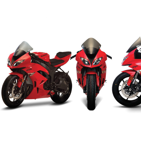 Zero Gravity Kawasaki ZX-10R 08-10 Corsa Windscreen - Sportbike