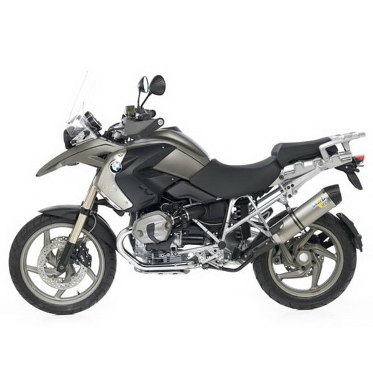 Leo Vince BMW R 1200 GS 10-12 Stainless Steel Standard Mount LV One EVO II  Slip-On Exhaust