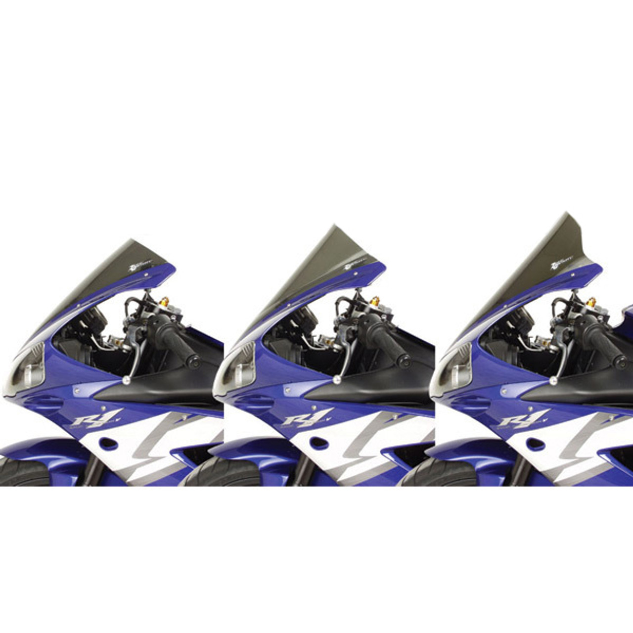 ZERO GRAVITY ブラックウインドシールド　YZF-R1　2004 Zero Gravity Racing Windshields for the Yamaha YZF R1 (2004