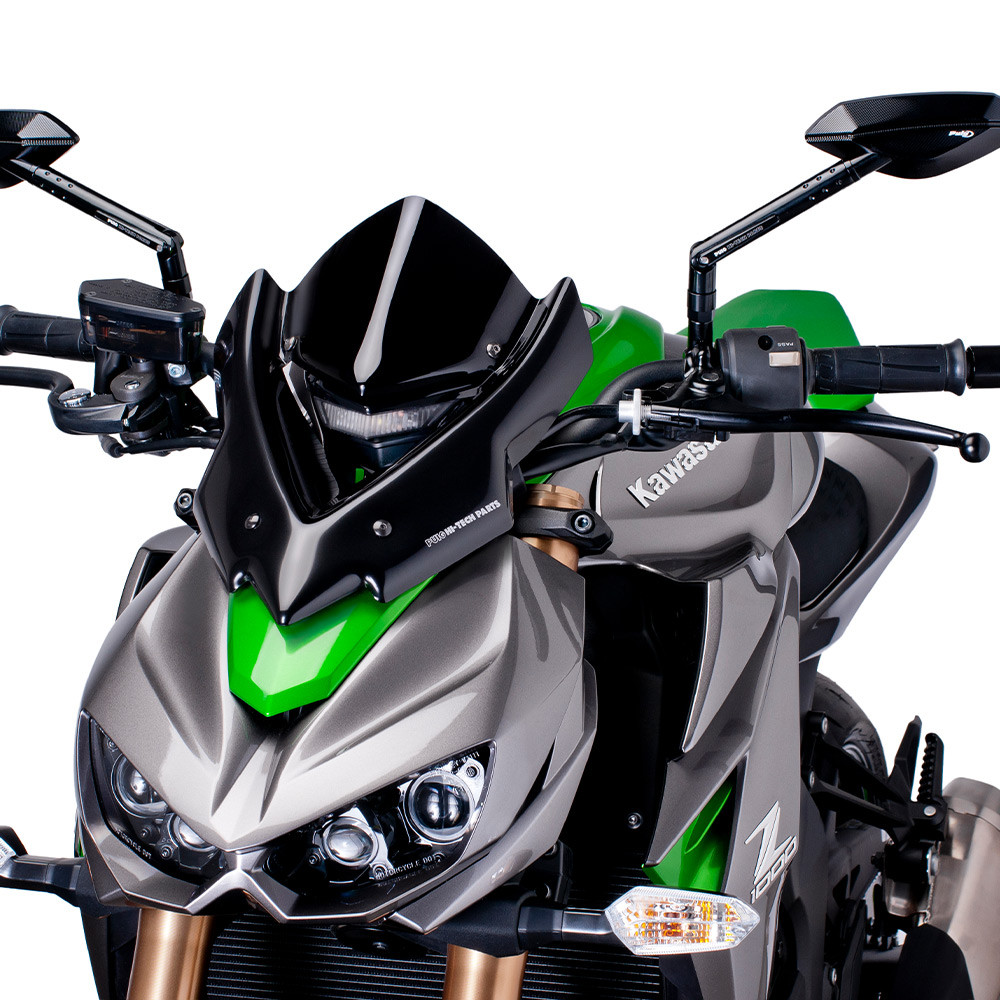 Puig 14'〜Z1000スクリーン スポーツ&ツーリング二種類セット Puig New Generation Sport Windshield Kawasaki Z1000 2014-2020