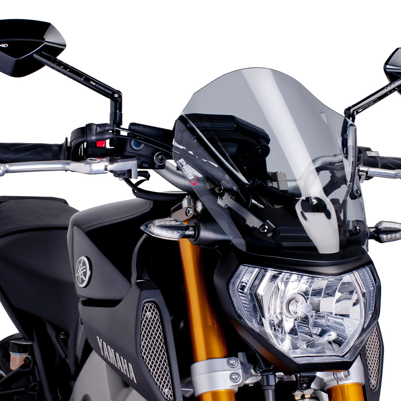 z1000 puigスクリーン(touringモデル) Puig Touring Windscreen Kawasaki Z1000 2007-2009