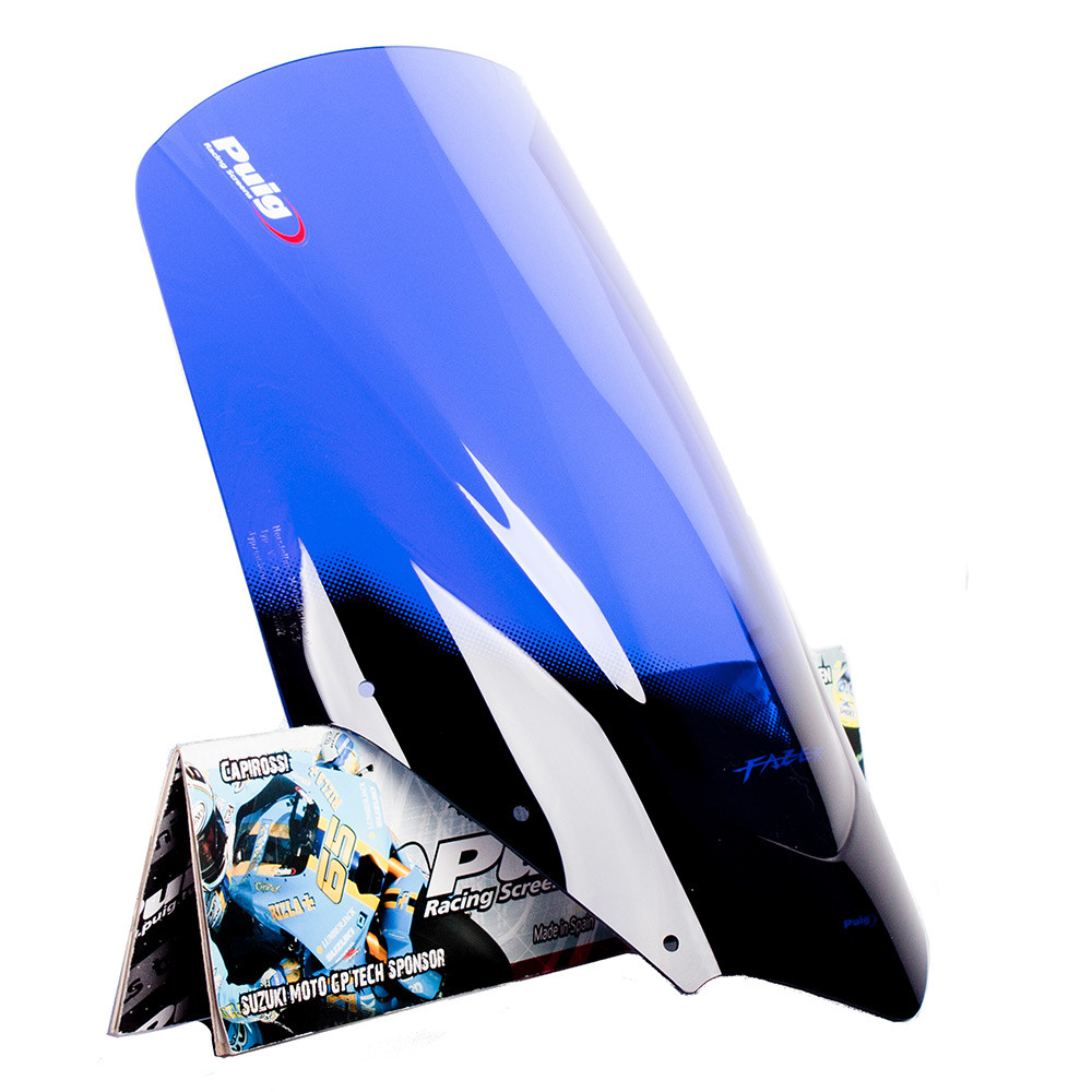 fz1 fazer Puig プーチ　スクリーン　フェザー Puig Race Windscreen Yamaha FZ1 Fazer 2006-2015