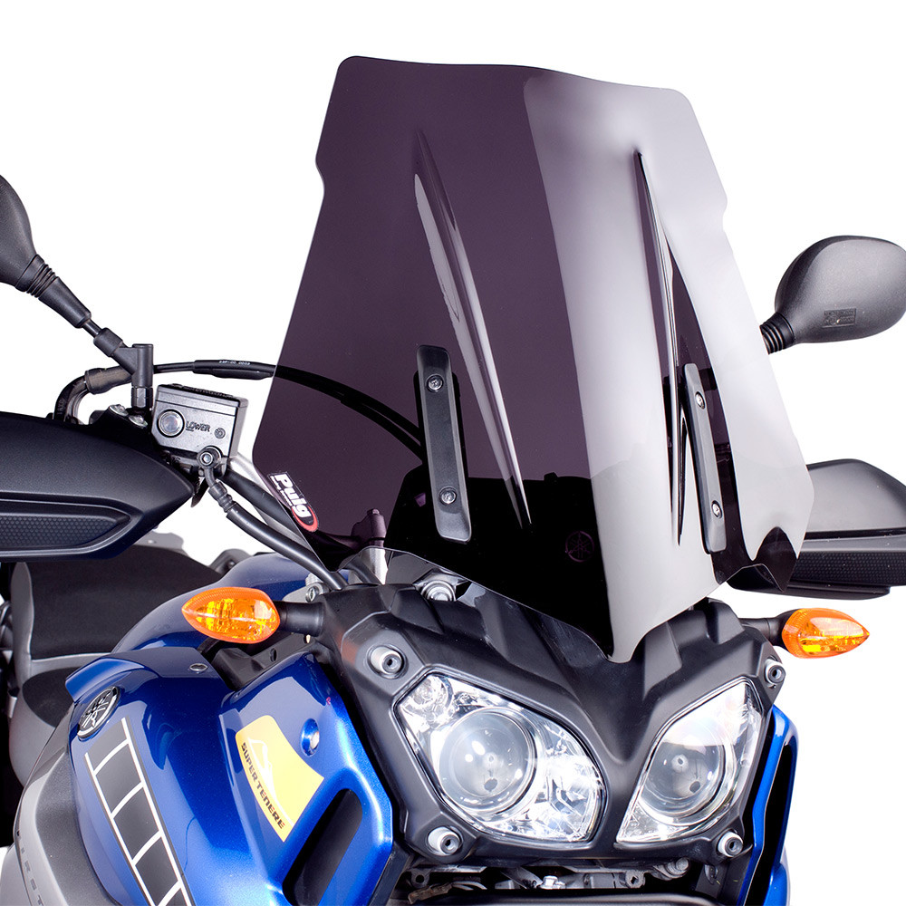 ヤマハスーパーテネレ1200ZE専用　Puigプーチツーリングスクリーンクリア Puig Touring Windscreen Yamaha XT1200Z Super Tenere 10-13