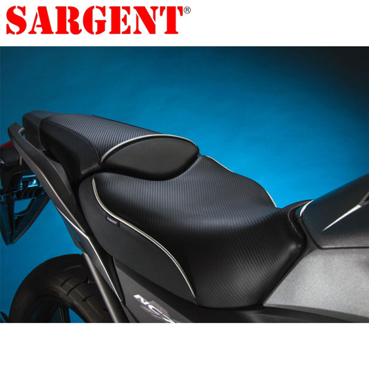 Sargent Honda Nc700x 12 14 World Sport Performance Front And Rear Seat Set Blackblack 9746