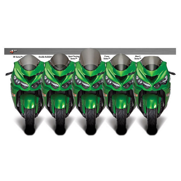 Zero Gravity Kawasaki ZX14/R 2006-2019 Marc 1 Windscreen
