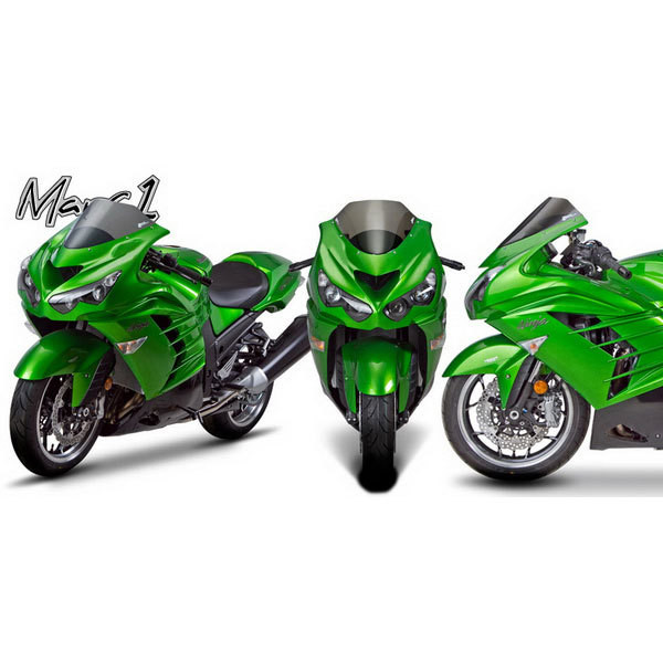 Zero Gravity Kawasaki ZX14/R 2006-2019 Marc 1 Windscreen