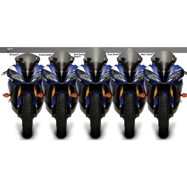 Yamaha R6 Racing Wind Screen Zero Gravity Yamaha R6 2008-2016 Marc 1 Windscreen