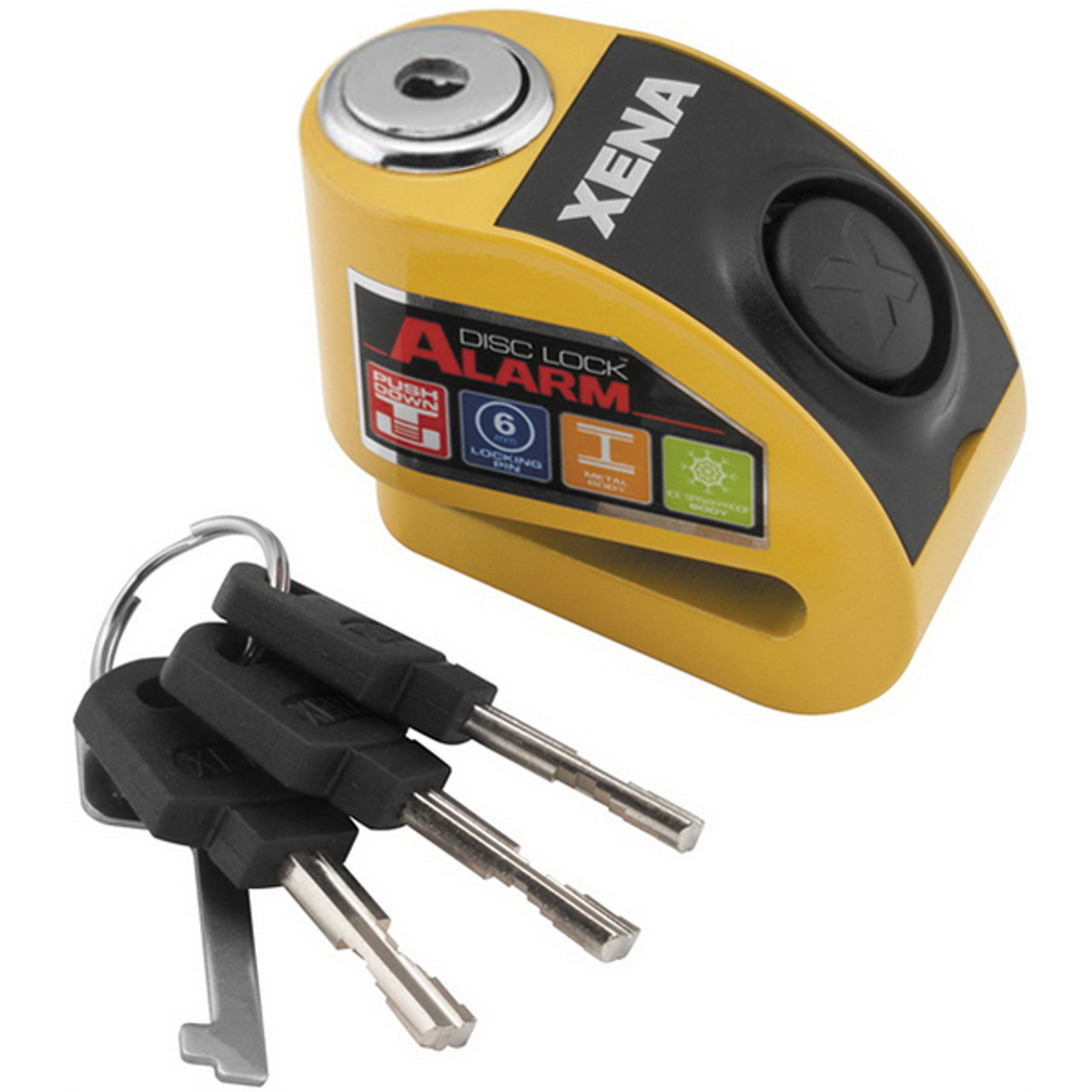 disc lock alarm