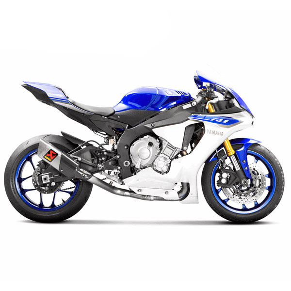 2015-2025 Yamaha R1 Akrapovic Titanium Optional Link Pipe 