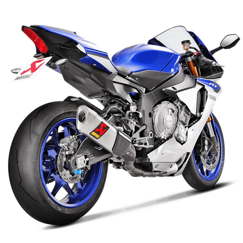 2015-2026 Yamaha R1 Akrapovic Titanium Evolution Line Kit Full