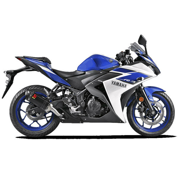 Akrapovic Yamaha R3 2015-2016 Carbon Slip On Exhaust