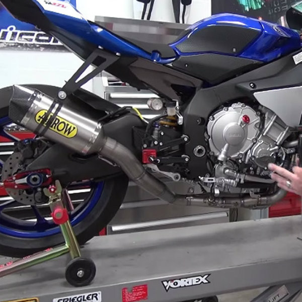 Arrow Yamaha R1 2015-2019 Competition Full Stainless Exhaust w