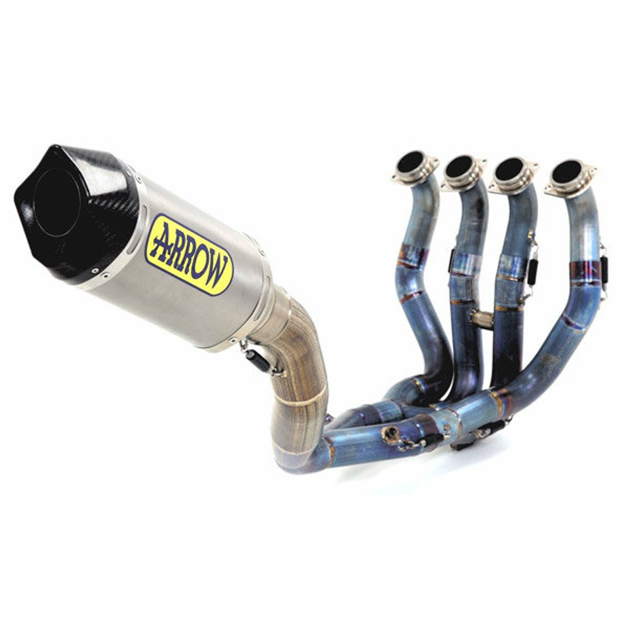 Arrow YZF-R1 2015-2019 スリップオン INDY RACE チタン/カーボンエンド アロー Arrow Competition EVO-2 Full Titanium Exhaust - 2015-2025 Yamaha