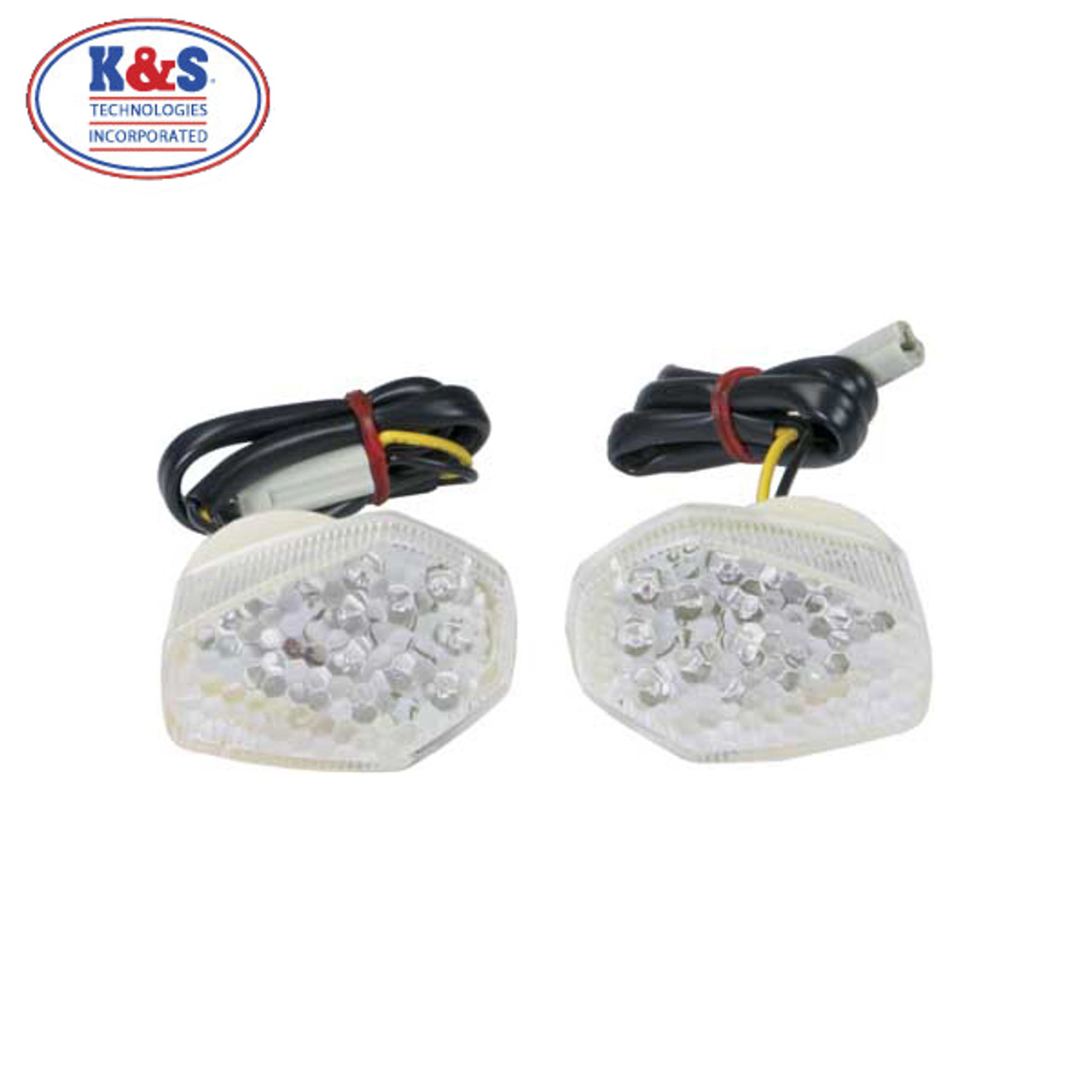 K&S Suzuki GSX-R1000 01-04 Fairing Mount Marker Lights