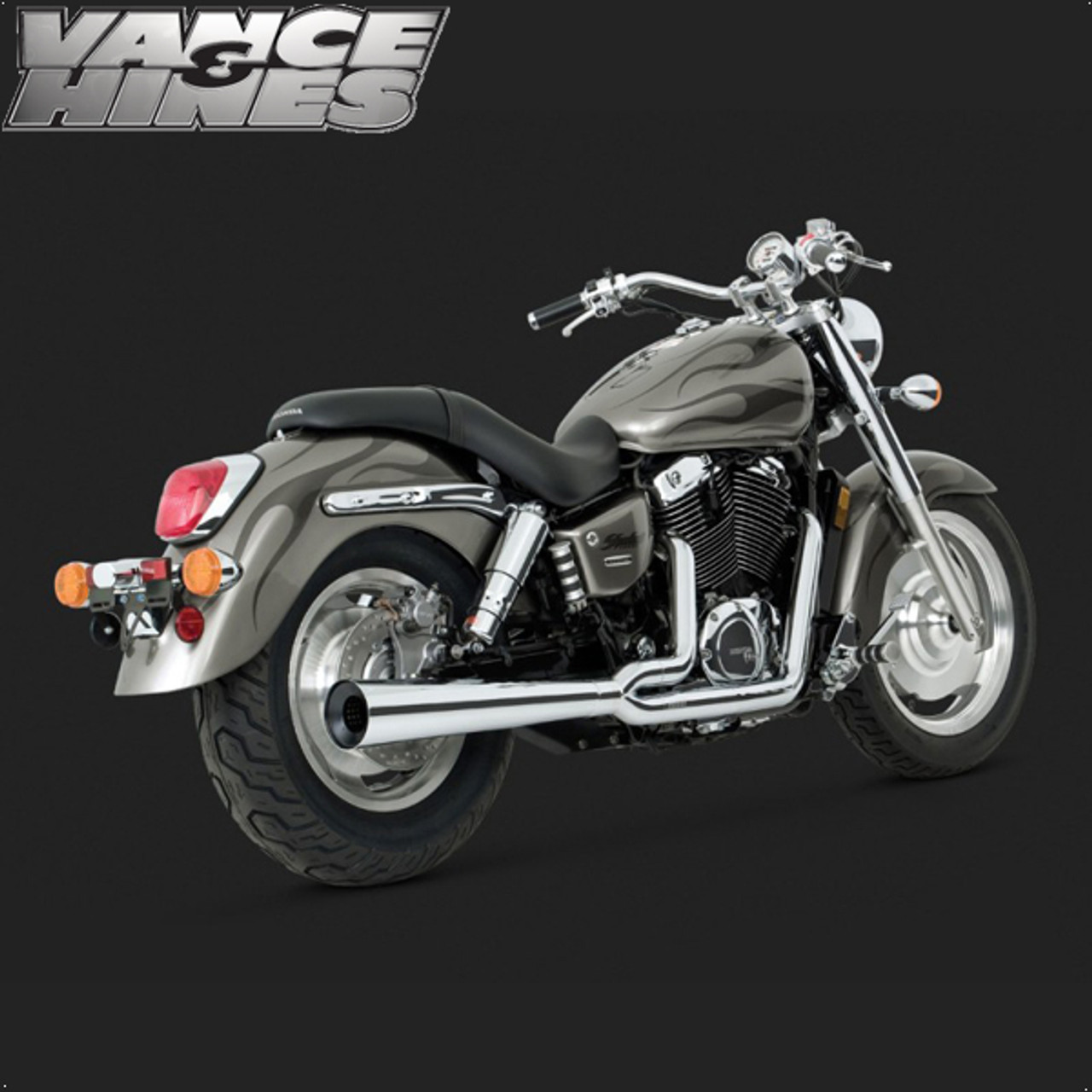 Honda shadow 1100 exhaust shop pipes