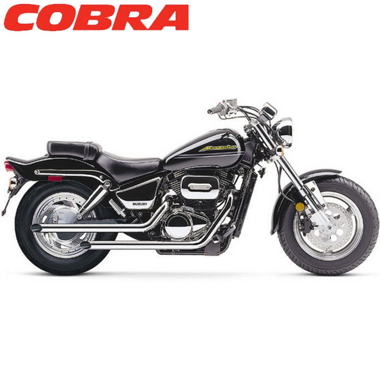 Cobra Suzuki Marauder 800 99-04 Boulevard 2 in. Drags Slip-On Exhaust System