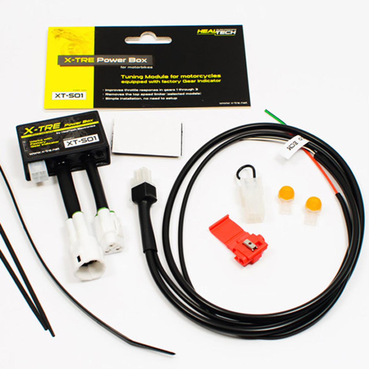 パーツ X-TRE Power Box XT-S01 gsr400 suzuki X-Tre Power Box performance module by HealTech Electronics Ltd.